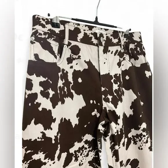 NWT MIAOU x Revolve | SZ M | Coastal Cowgirl Mid Rise Straight Leg Jeans Pants - Picture 7 of 11